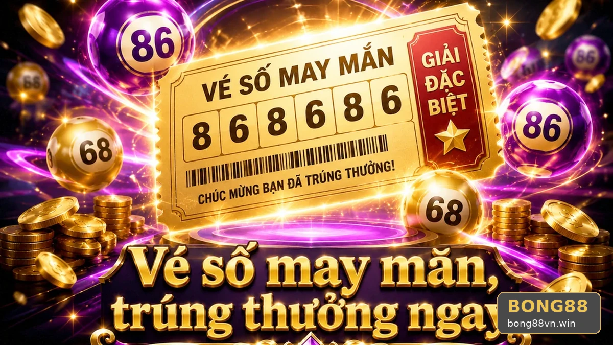 Tách riêng dãy số trên vé giúp tra cứu kết quả xổ số BONG88 chuẩn hơn